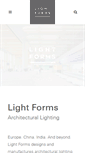 Mobile Screenshot of lightforms.com